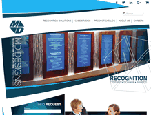 Tablet Screenshot of mddesigns.com